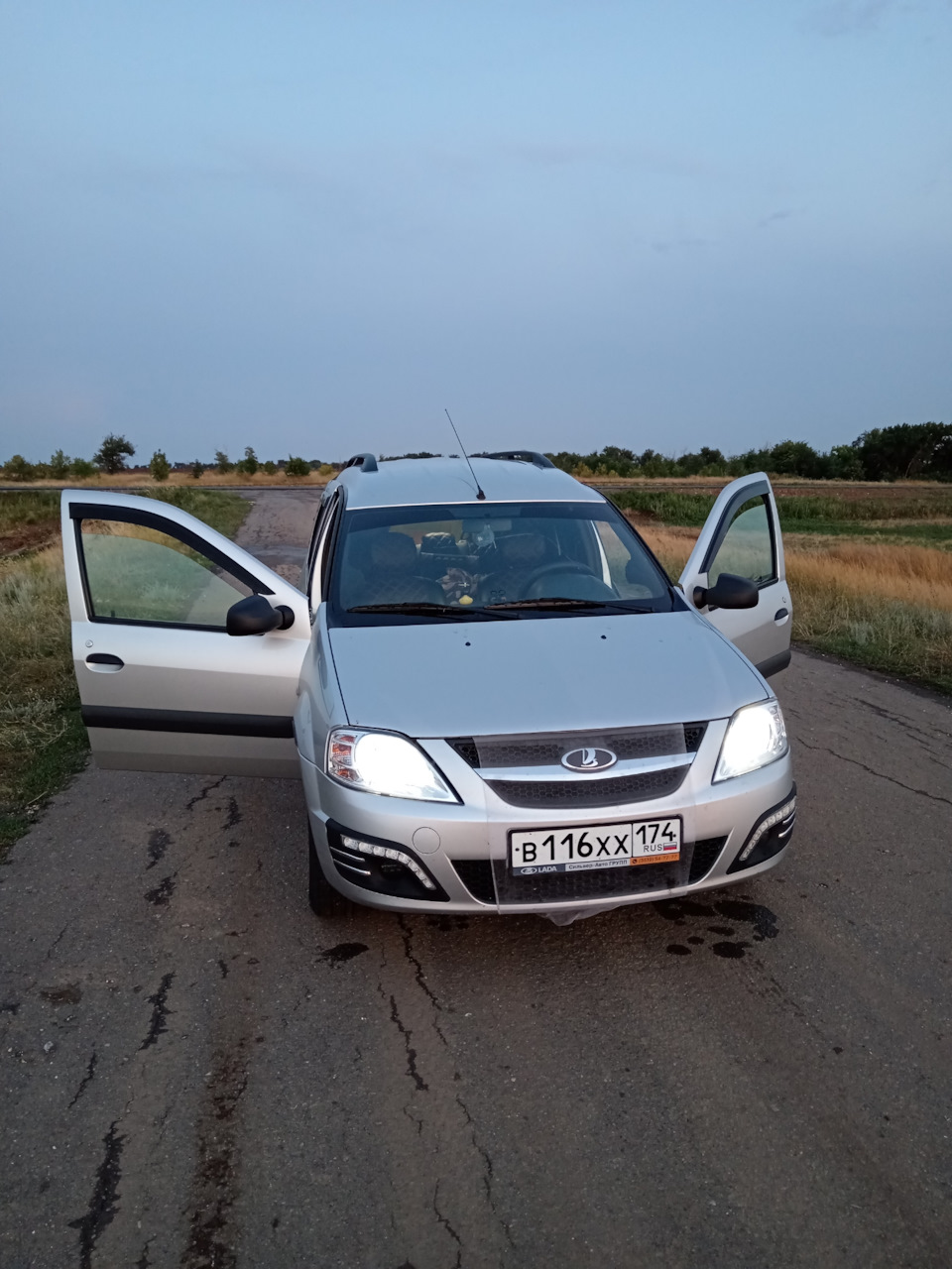 Замена масла рег клап поездка в Адлер. — Lada Ларгус, 1,6 л, 2018 года ...