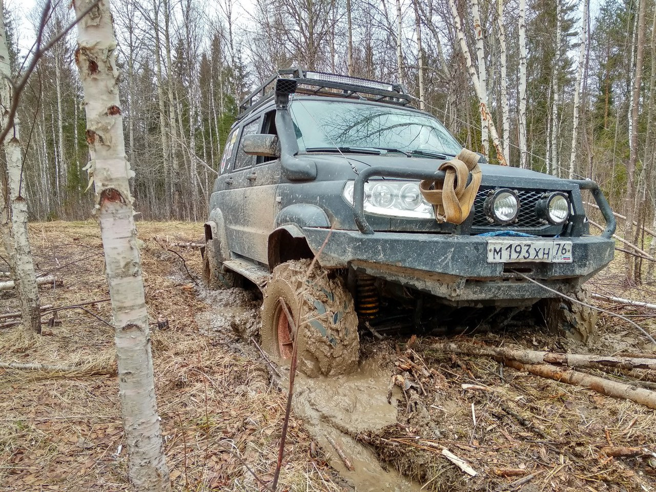 УАЗ для бездорожья. Внедорожник нами. Бездорожье Горизонт.