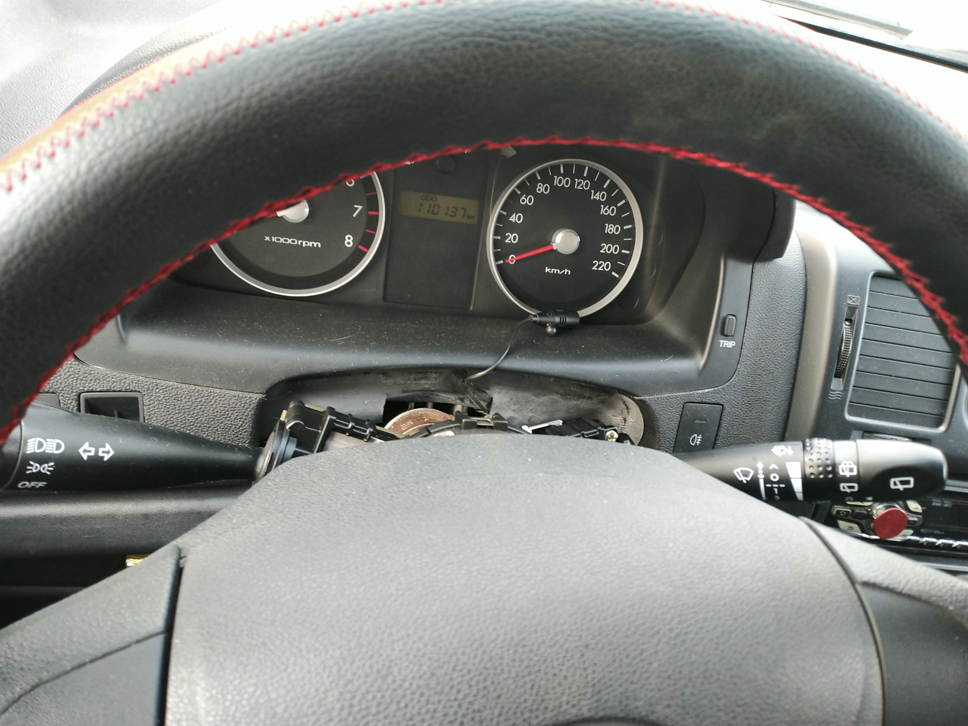 Переключатель с паузой. — Hyundai Getz, 1,4 л, 2008 года | запчасти ...