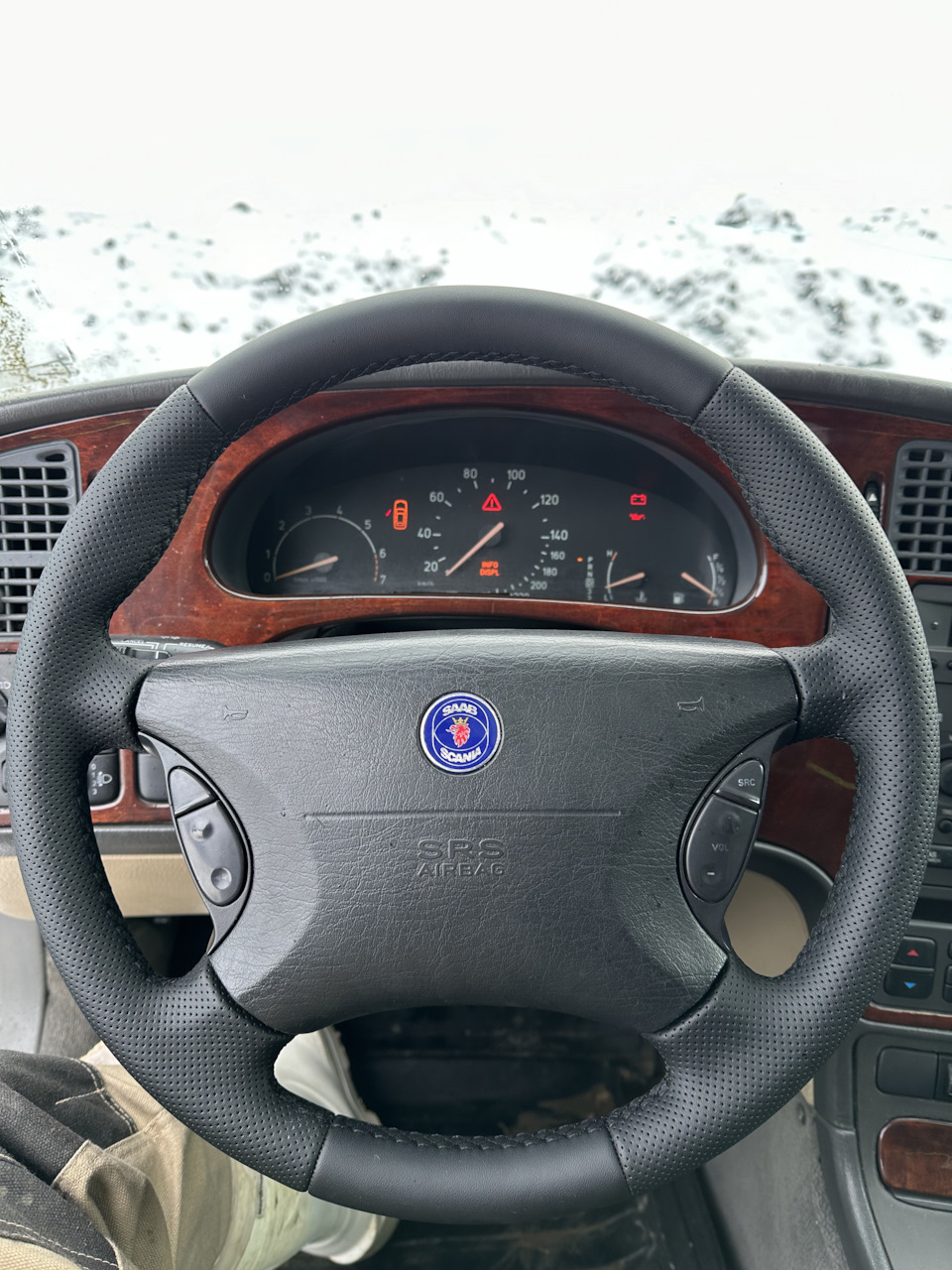 Аэро руль — Saab 9-5, 2,3 л, 1998 года | другое | DRIVE2