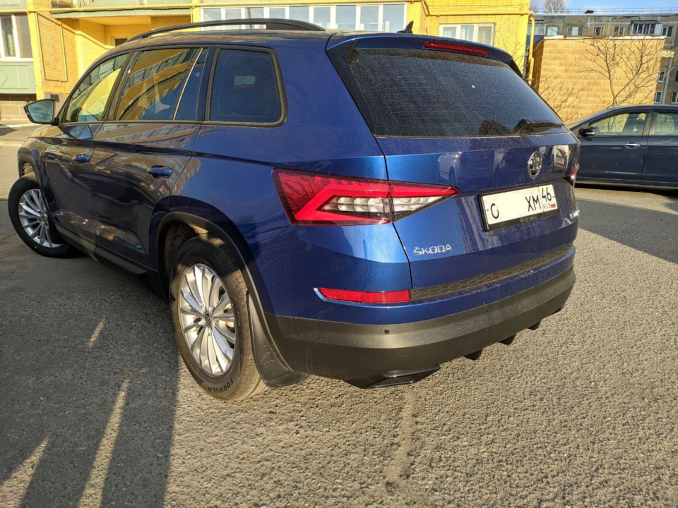 Диффузор в задний бампер от Vonard-tuning — Skoda Kodiaq (1G), 1,4 л ...