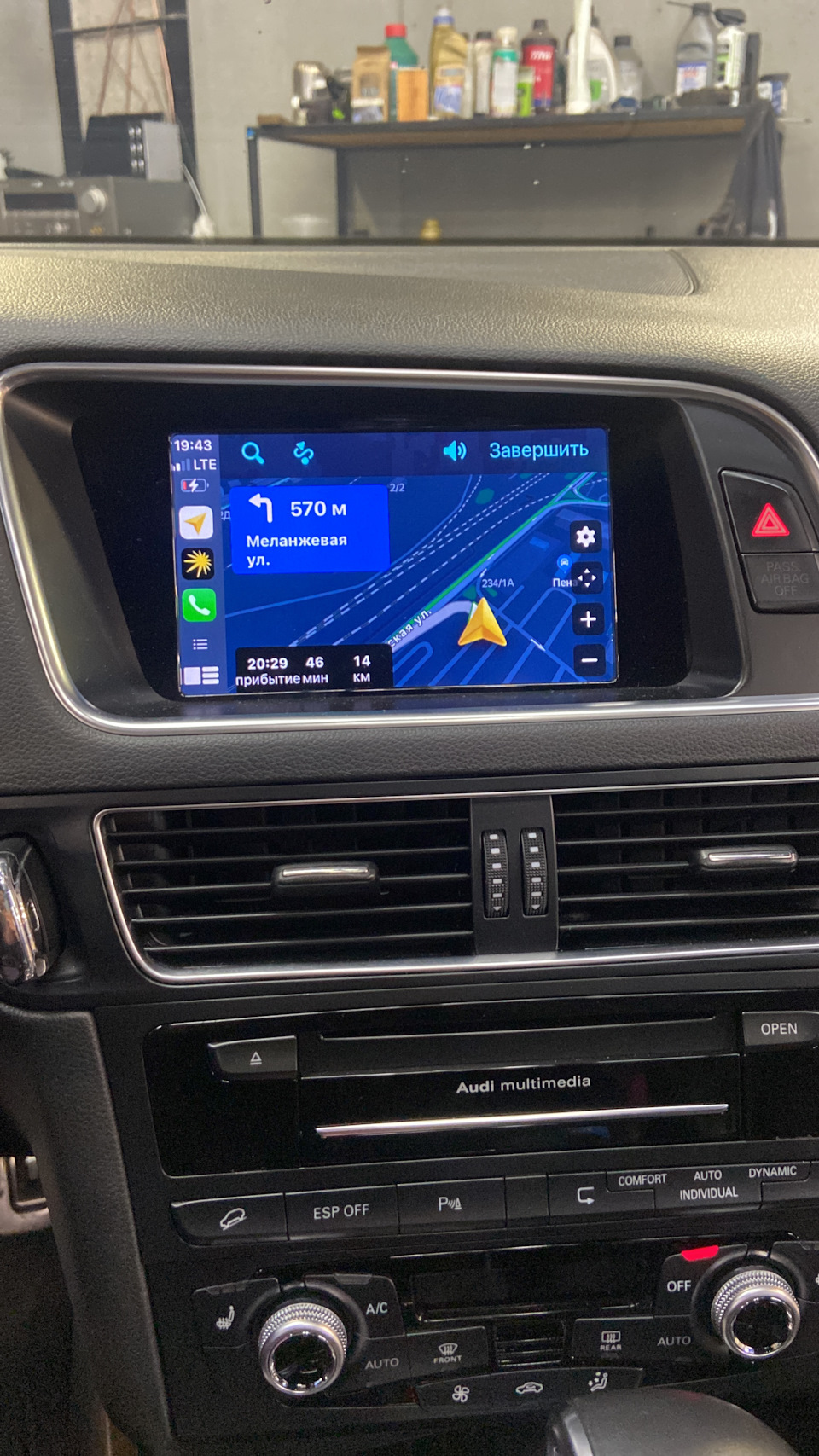 CarPlay — Audi Q5 (1G), 3 л, 2010 года тюнинг DRIVE2