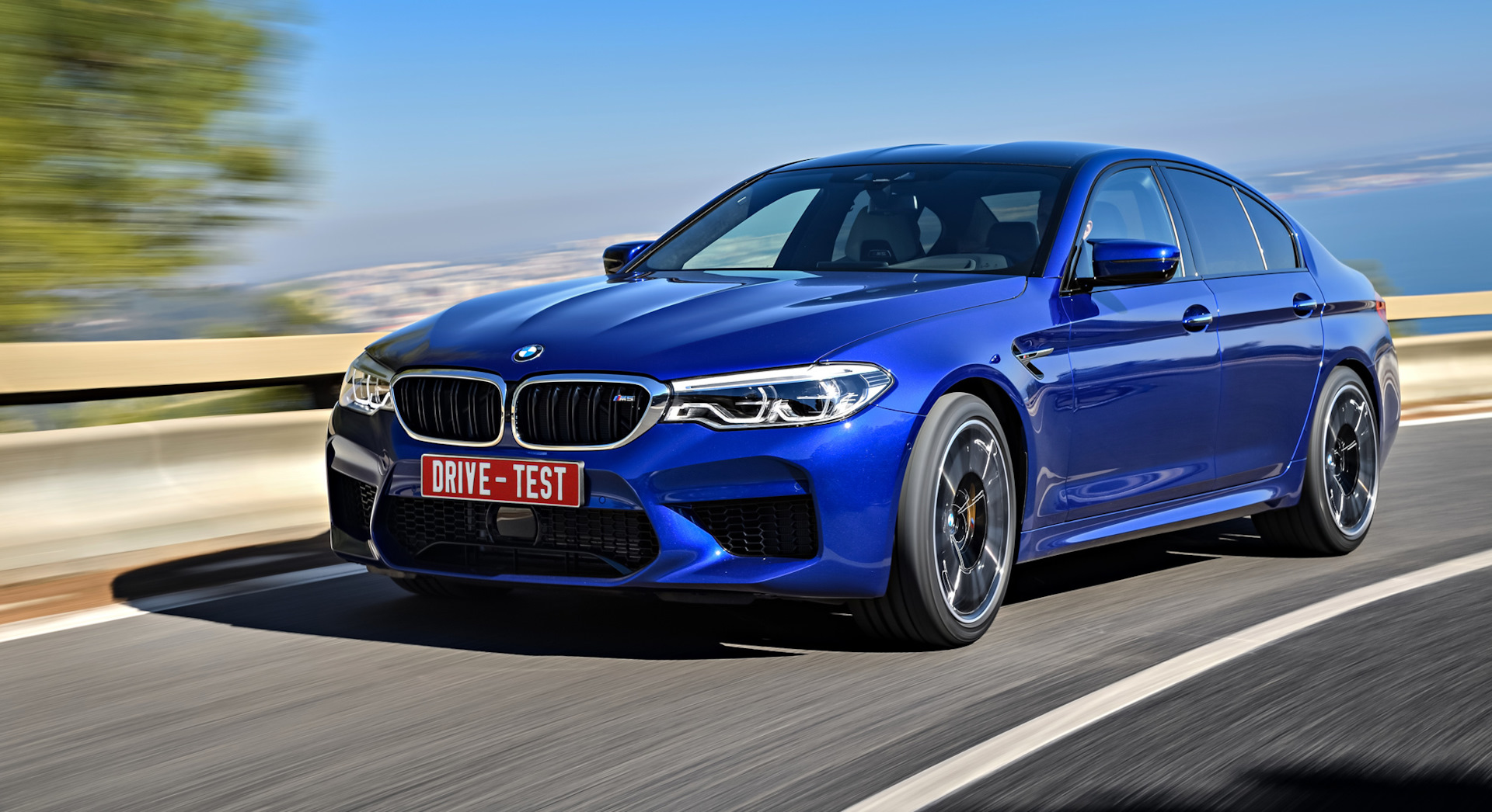 Без напряжения за рулём 600-сильного суперседана BMW M5 F90 — «Тест-драйвы»  на DRIVE2