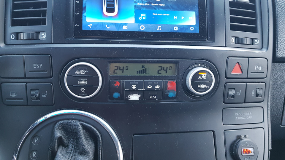 Восстановил кнопки на торпеде — Volkswagen Multivan (T5), 2,5 л, 2005 ...