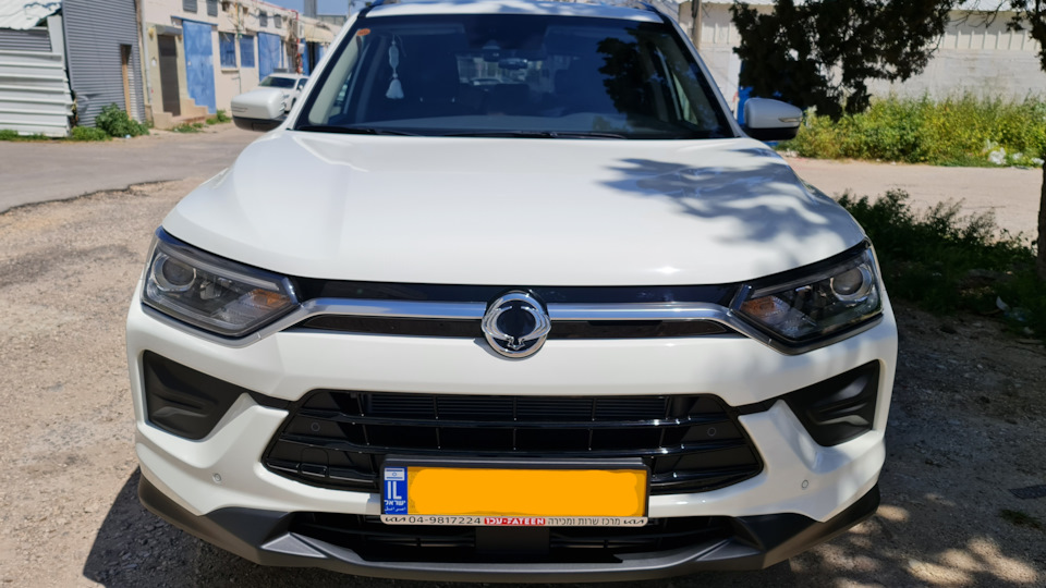 SsangYong Korando Белый KOReANcanDO