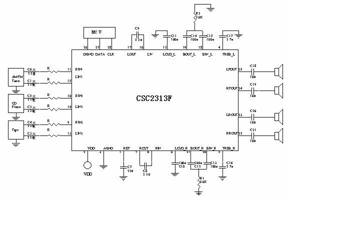 Cs8673e схема включения