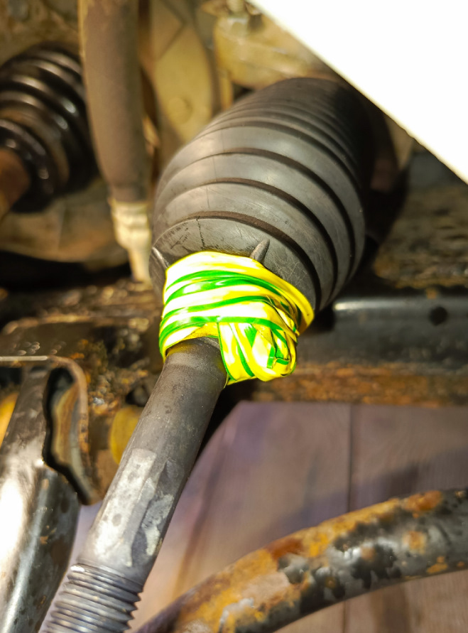 На времянки, пыльники нужно менять! — Nissan Almera V (G11/15)