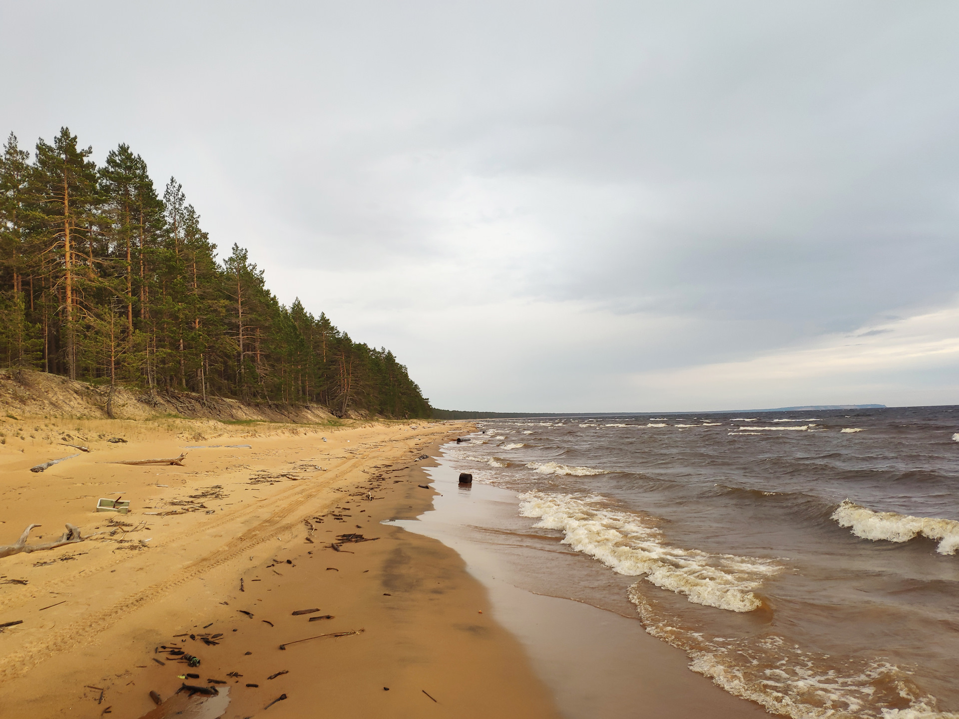 Петрозаводск пляж на Онежском озере