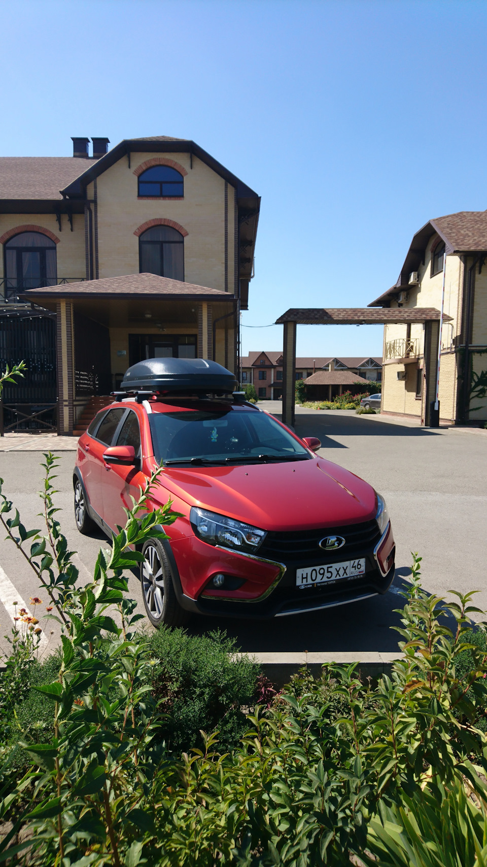 Фото в бортжурнале Lada Vesta SW Cross (1G)