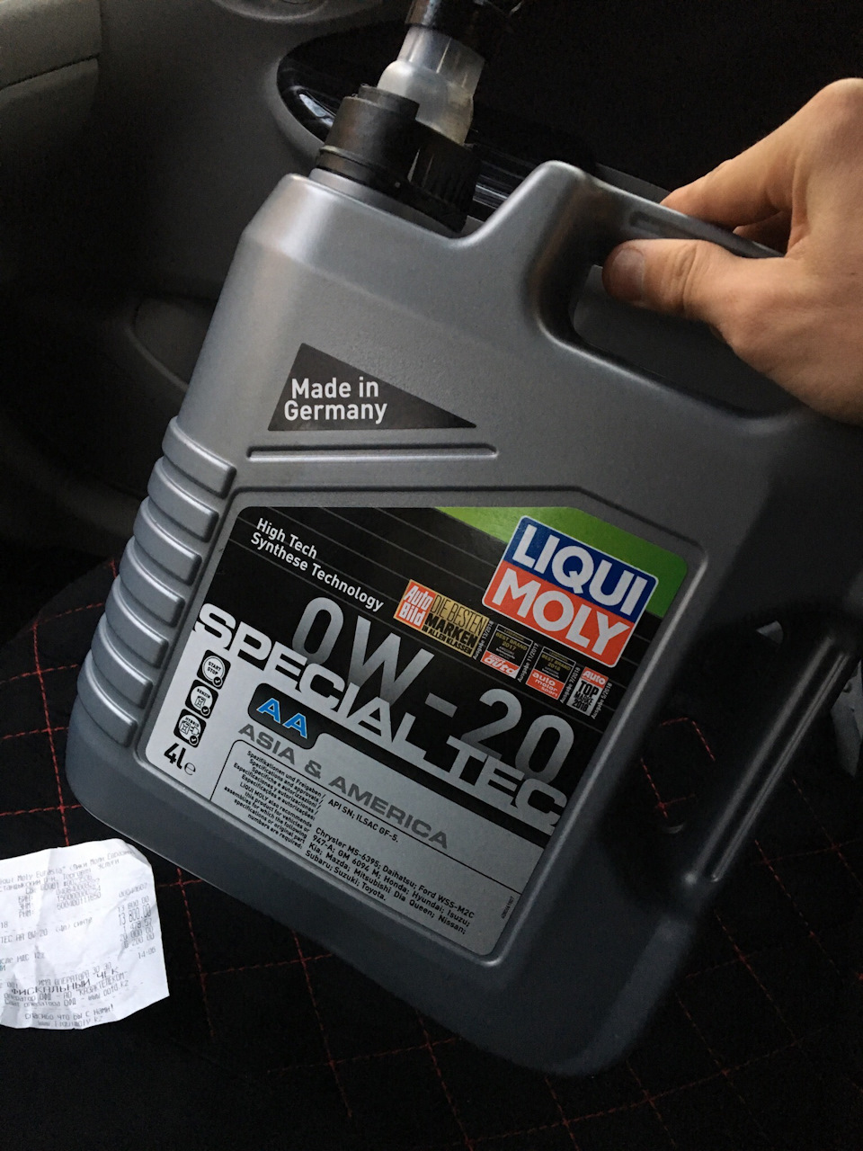 Liqui moly 0w 20 special tec