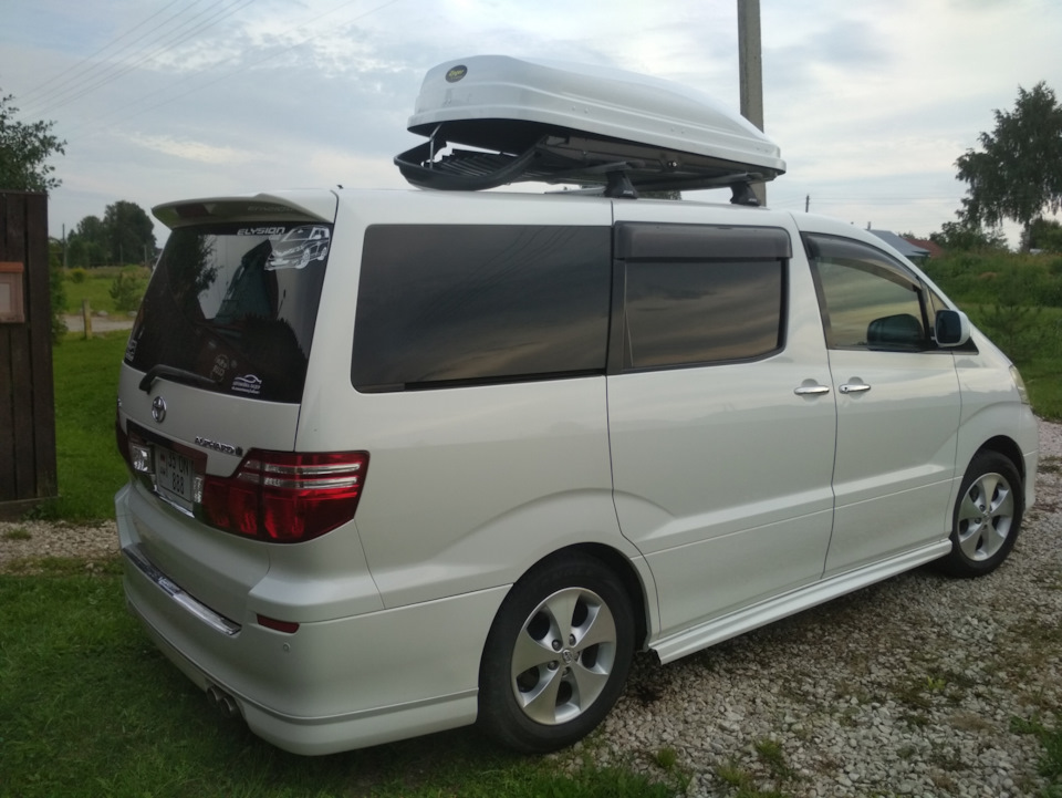 Toyota alphard не работает люк