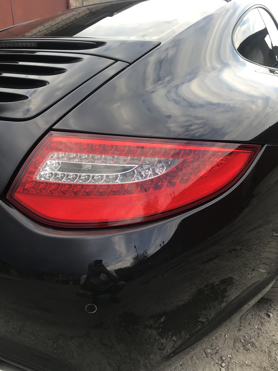 Цвет кузова Basalt black и Jet black — Porsche 911 (997), 3,6 л, 2011 года  | наблюдение | DRIVE2