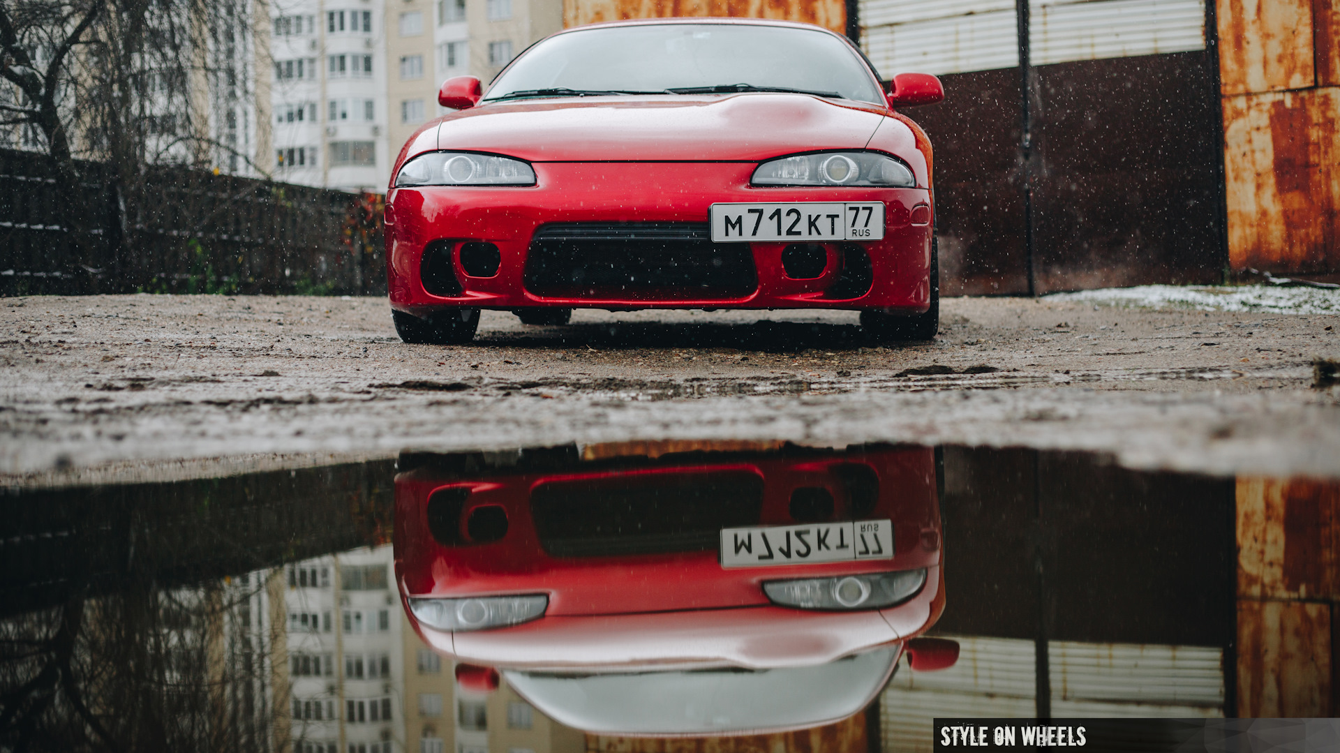 Mitsubishi Eclipse 2g Red