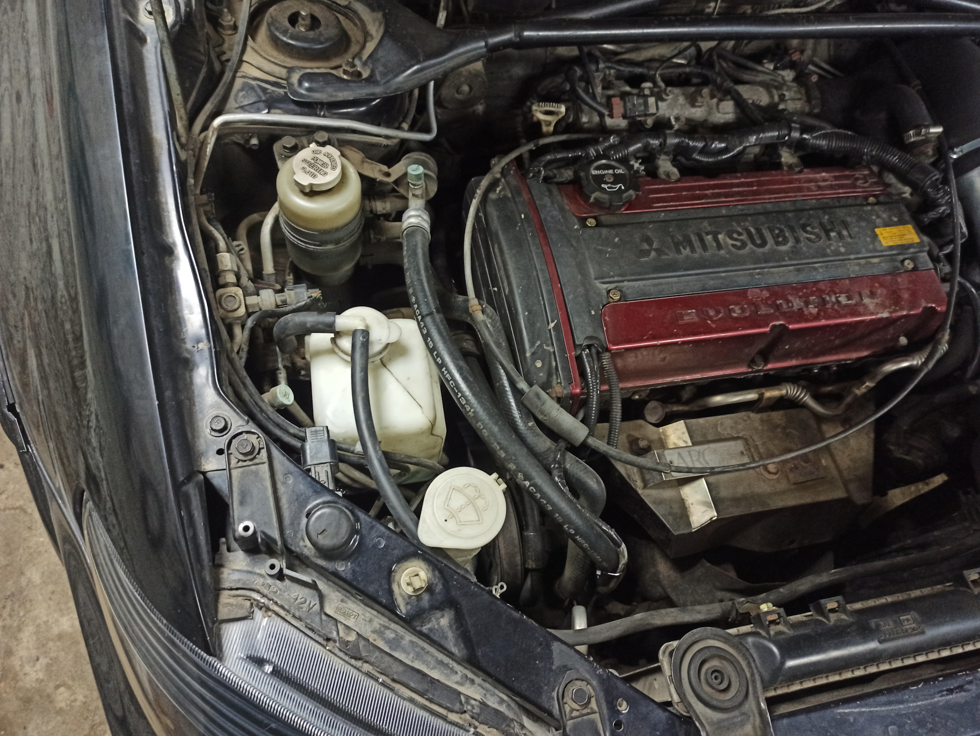 Бачок расширительный от аиртрека — Mitsubishi Outlander (1G), 2 л, 2005 ...