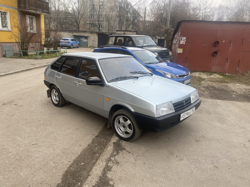 Кузовной ремонт ВАЗ-2109, процесс и финиш. — Lada 21093i, 1,5 л, 1998 ...