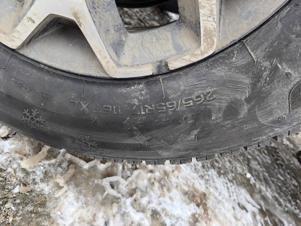 265/65R17 ЗИМА MILEKING MK677 ( под шип) с дошиповкой — BAIC BJ40, 2,3 ...