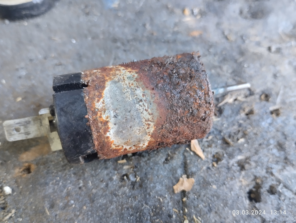 Ремонт моторчика омывателя Калина за 15 минут. — Lada Калина хэтчбек, 1 ...