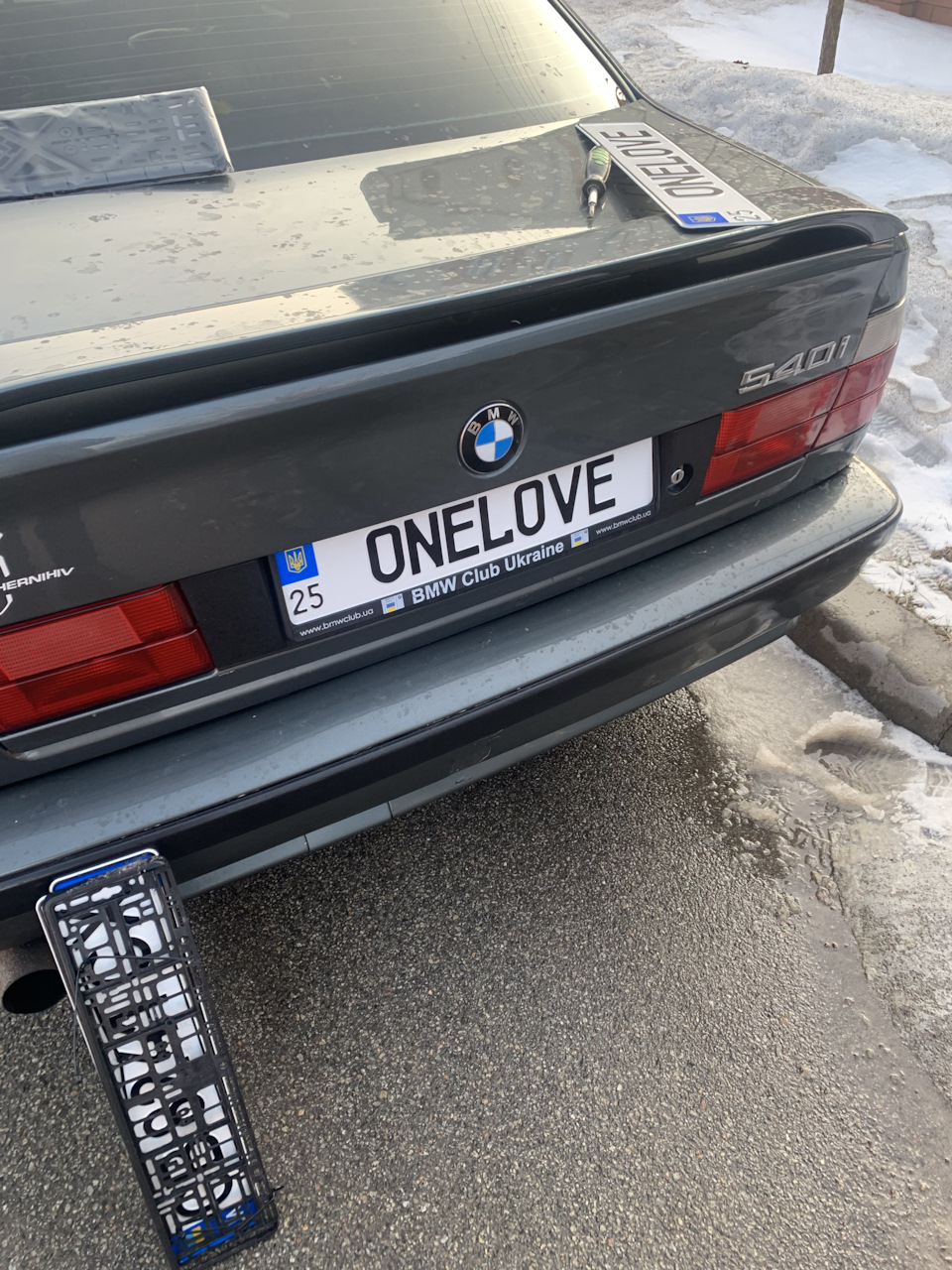 Индивидуальные номера — BMW 5 series (E34), 2,8 л, 1988 года | просто так |  DRIVE2