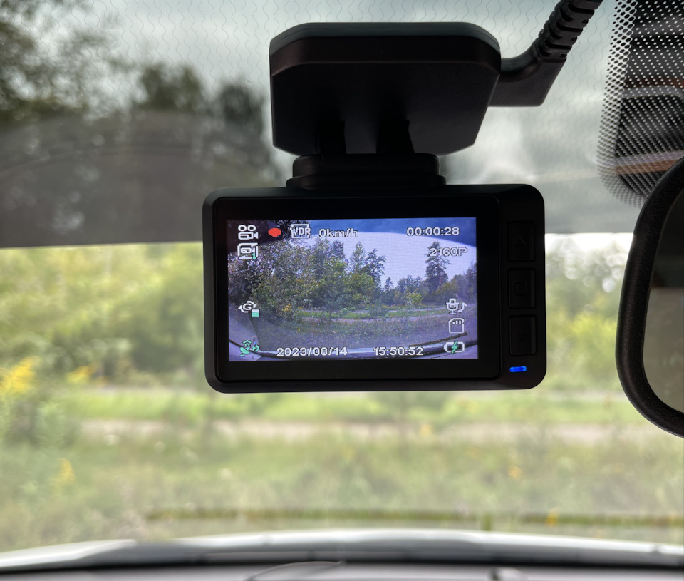 Вид и работа без задней камеры, только передняя — KIA Rio (3G)