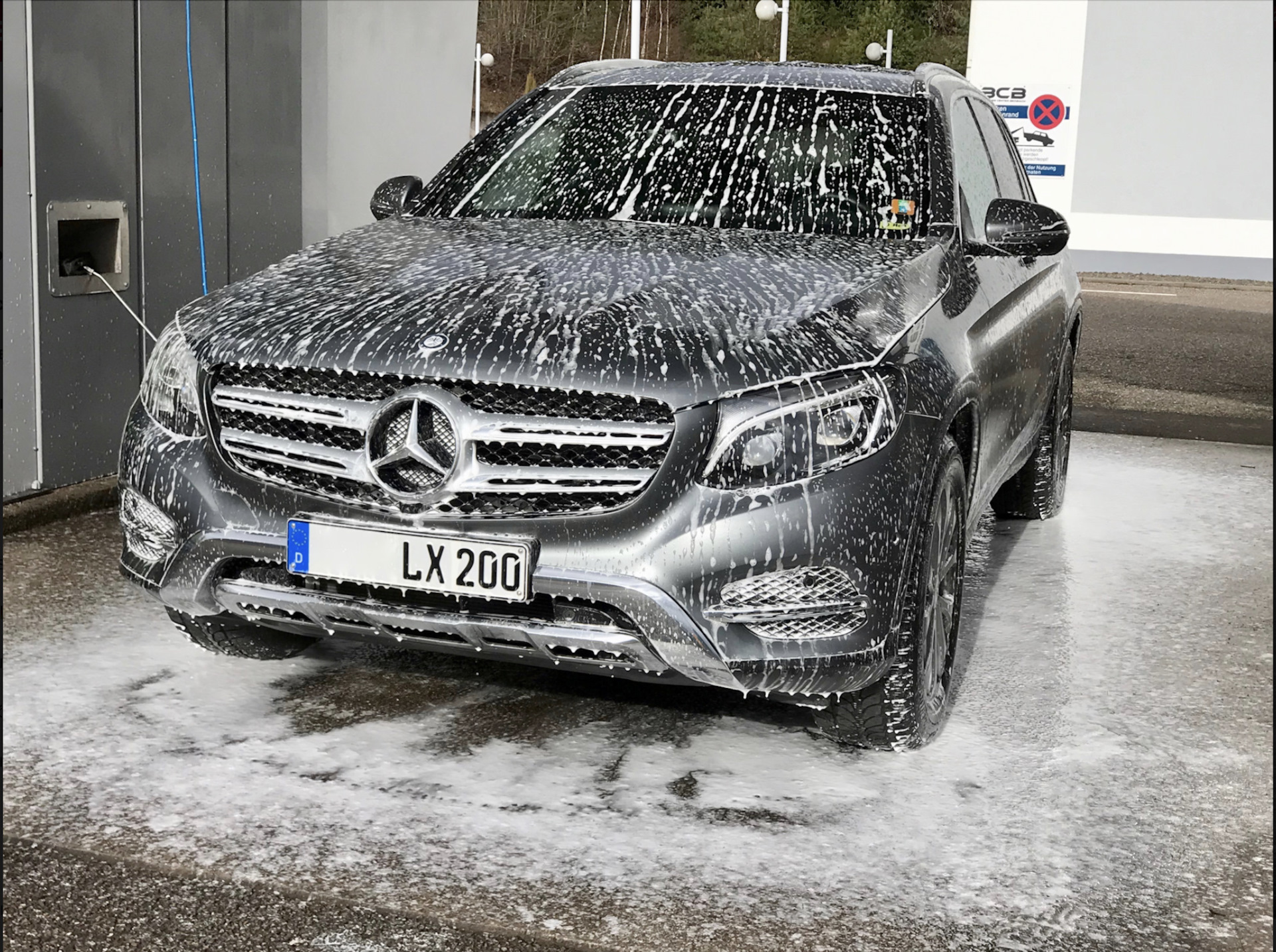 ⭕️ Что будет если долго не мыть машину зимой? ⭕️ — Mercedes-Benz GLC  (X253), 2 л, 2016 года | мойка | DRIVE2