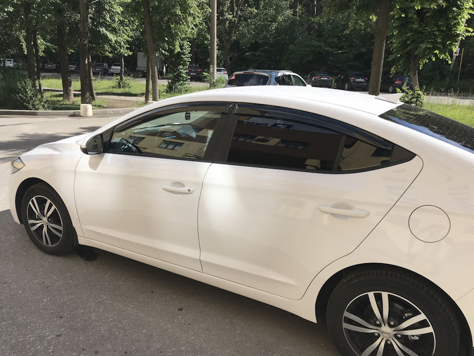 Дефлектор hyundai elantra