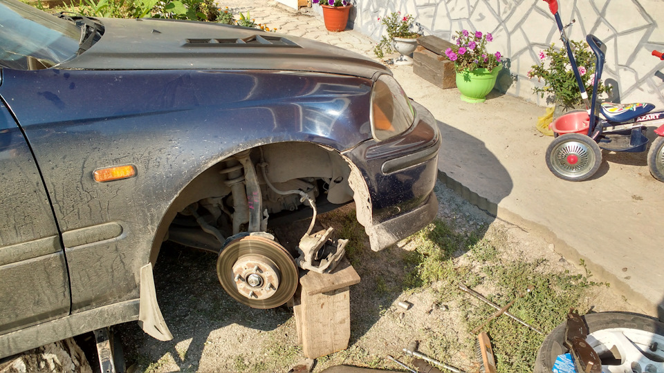 На нейтралке правое переднее колесо крутится с трудом… — Honda Civic ...