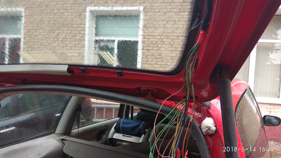 Замена жгута проводов багажника.1часть — Volkswagen Sharan (1G), 2 л ...