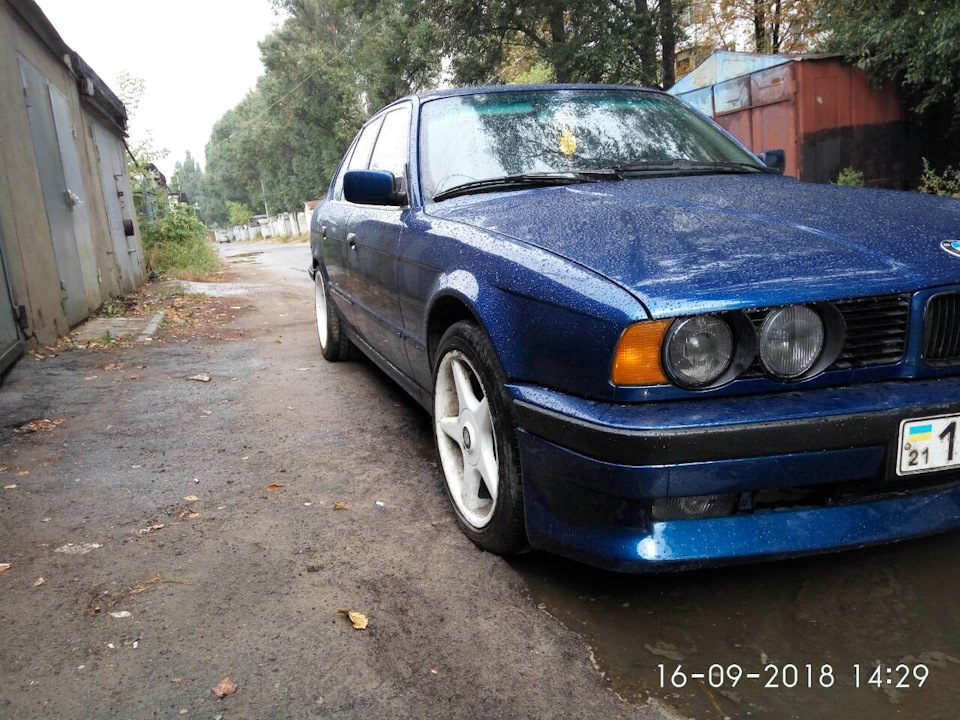 наконец то покрасили — BMW 5 series (E34), 3,5 л, 1990 года | кузовной ...