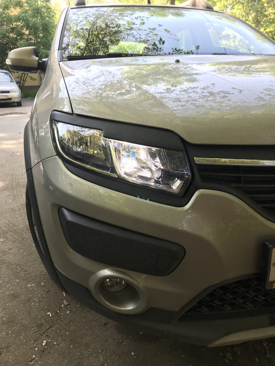 Камера заднего вида. — Renault Sandero Stepway (2G), 1,6 л, 2018 года ...