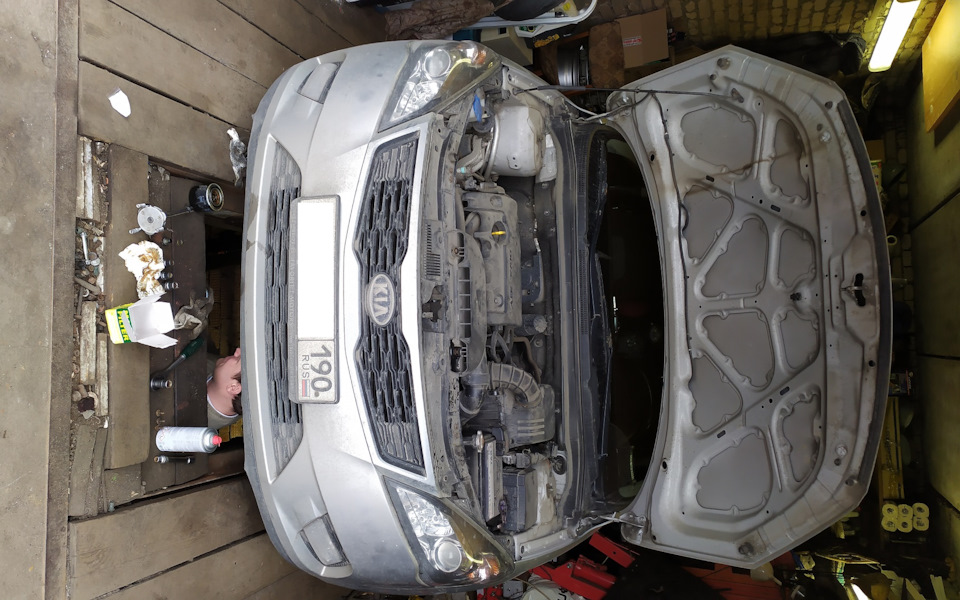 Плановое ТО-110 — KIA Ceed SW (1G), 1,6 л, 2011 года | плановое ТО | DRIVE2