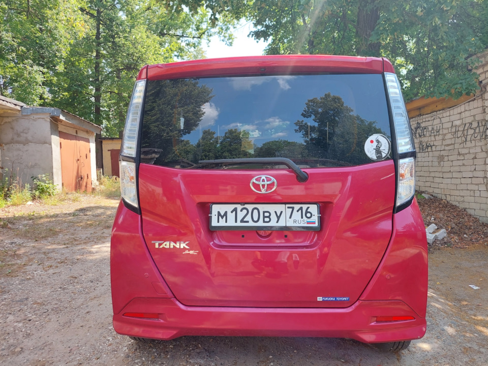 Нереальный буст мощности, стайла и эксклюзива — Toyota Tank, 1 л, 2017 ...