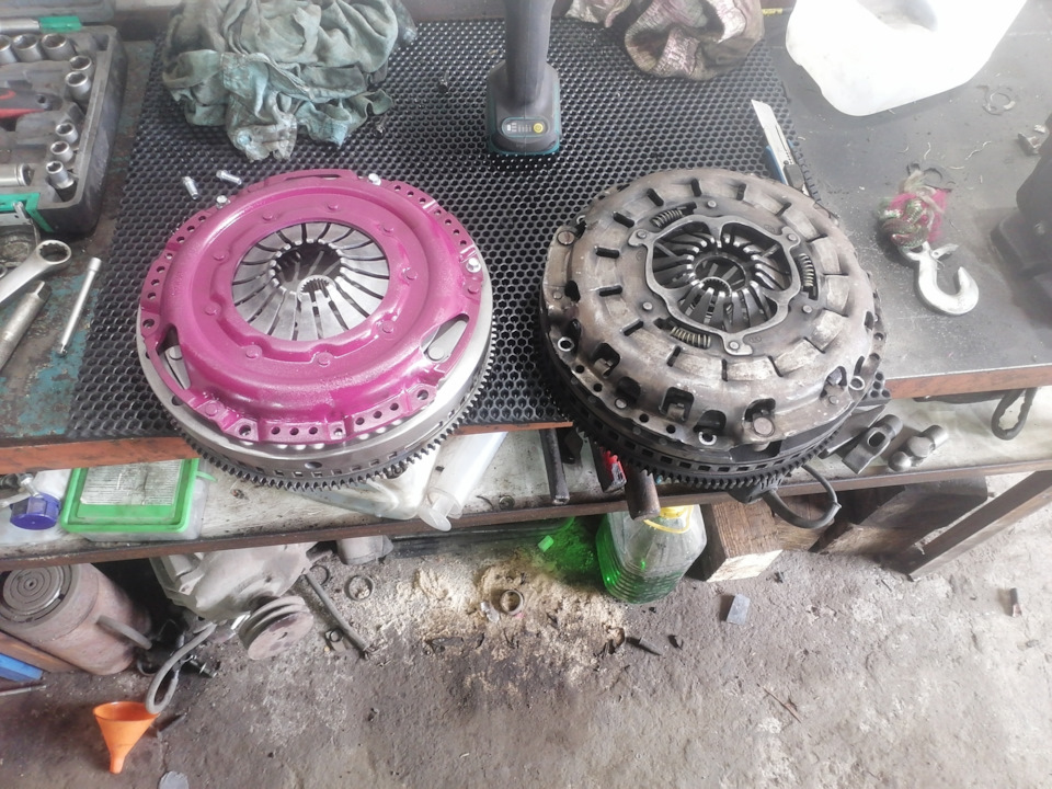 Одномассовое сцепление — Audi A6 (C5), 2,7 л, 2000 года | тюнинг | DRIVE2