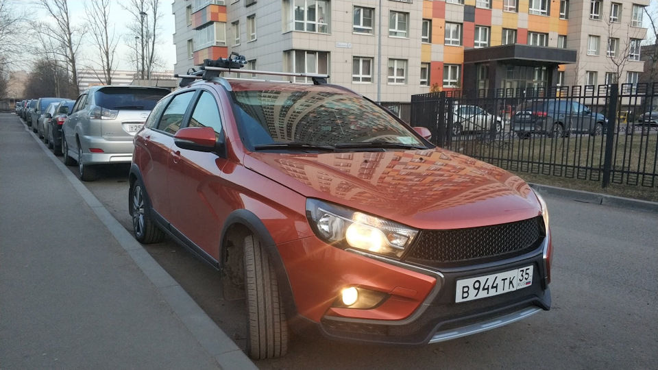 Фото в бортжурнале Lada Vesta SW Cross (1G)