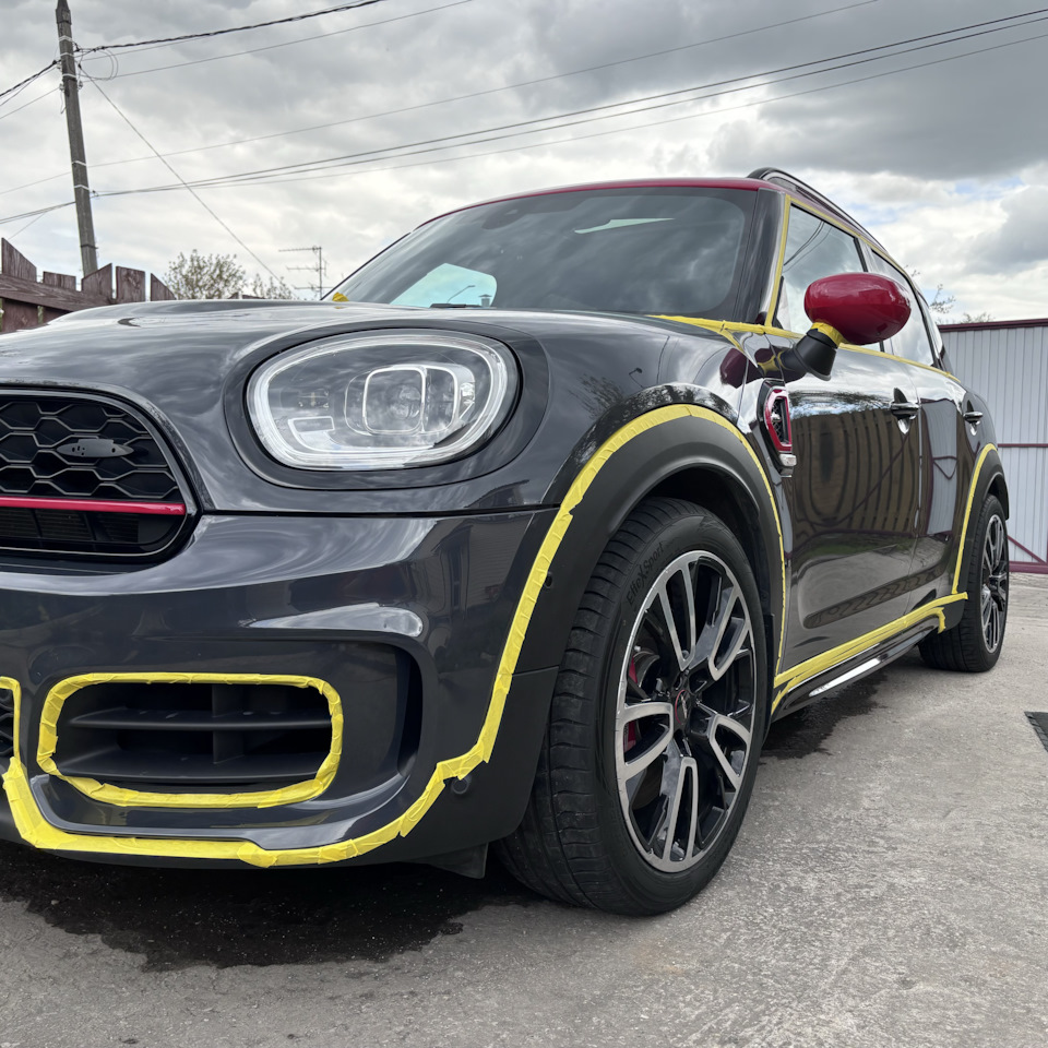 Полировка и керамика — MINI John Cooper Works Countryman (2G), 2 л, 2021  года | стайлинг | DRIVE2