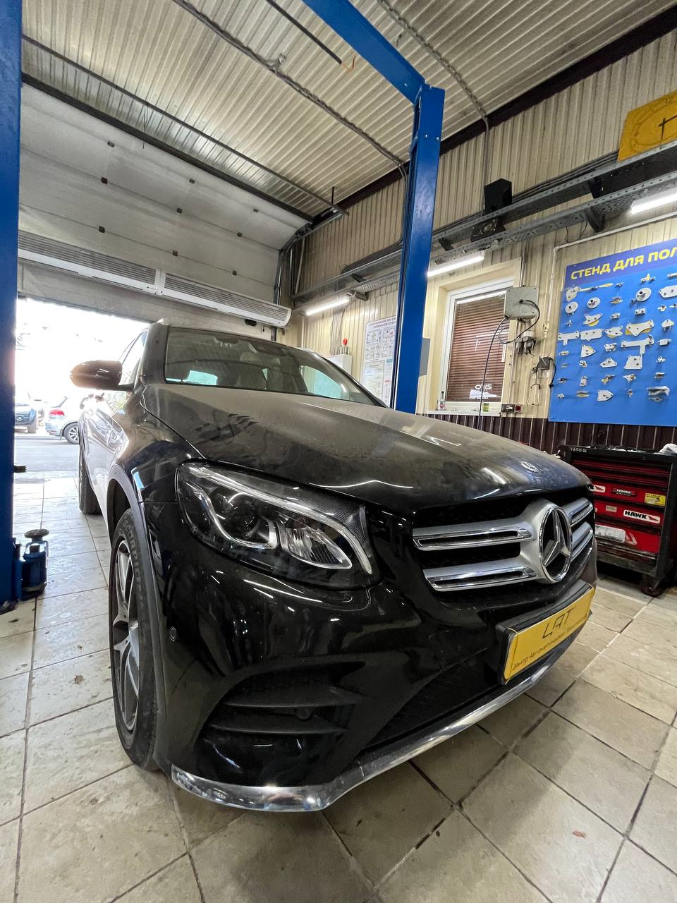Mercedes-Benz GLC 220d: некорректная работа гидроблока — ЦАТ на DRIVE2