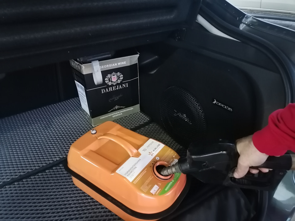 Заправка по правилам в горизонтальную металлическую канистру (2023 ...