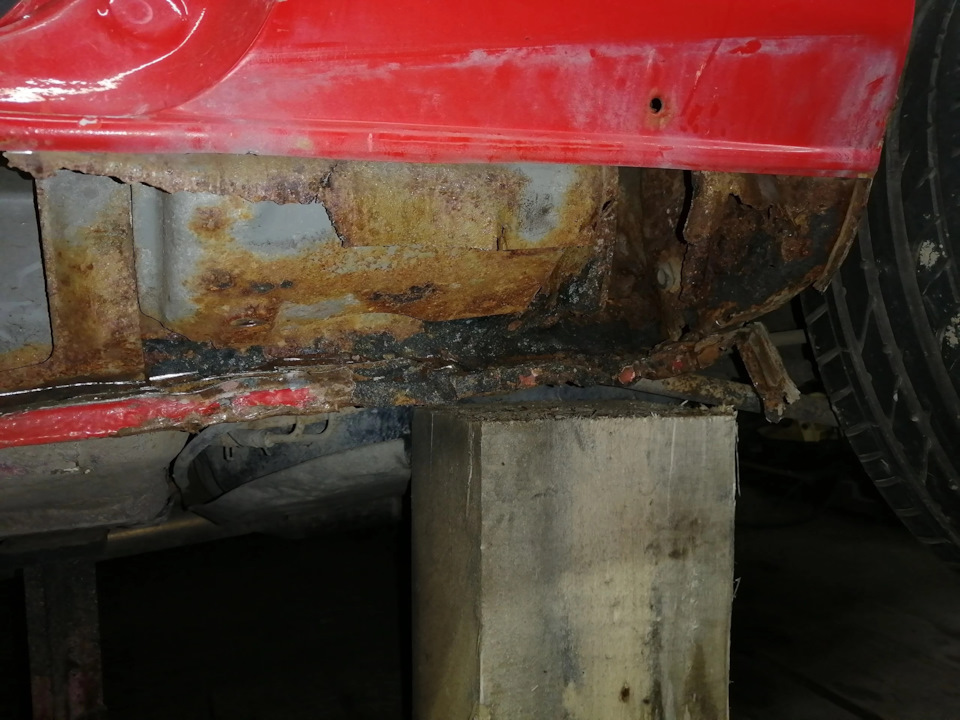 Переварка порогов — Toyota Corolla Levin (AE100/101), 2 л, 1991 года ...