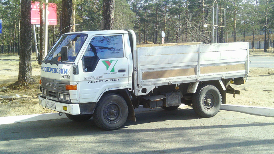 toyota dyna установка тахографа