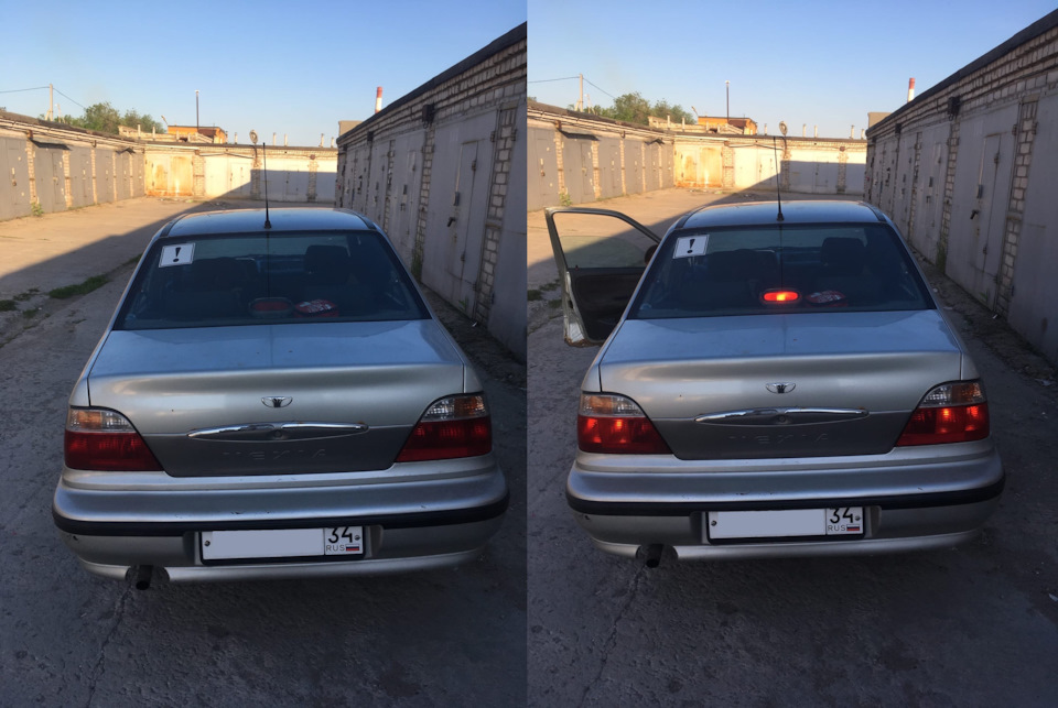 Стоп-сигнал Нексия N150 — Daewoo Nexia, 1,5 л, 2007 года | тюнинг | DRIVE2