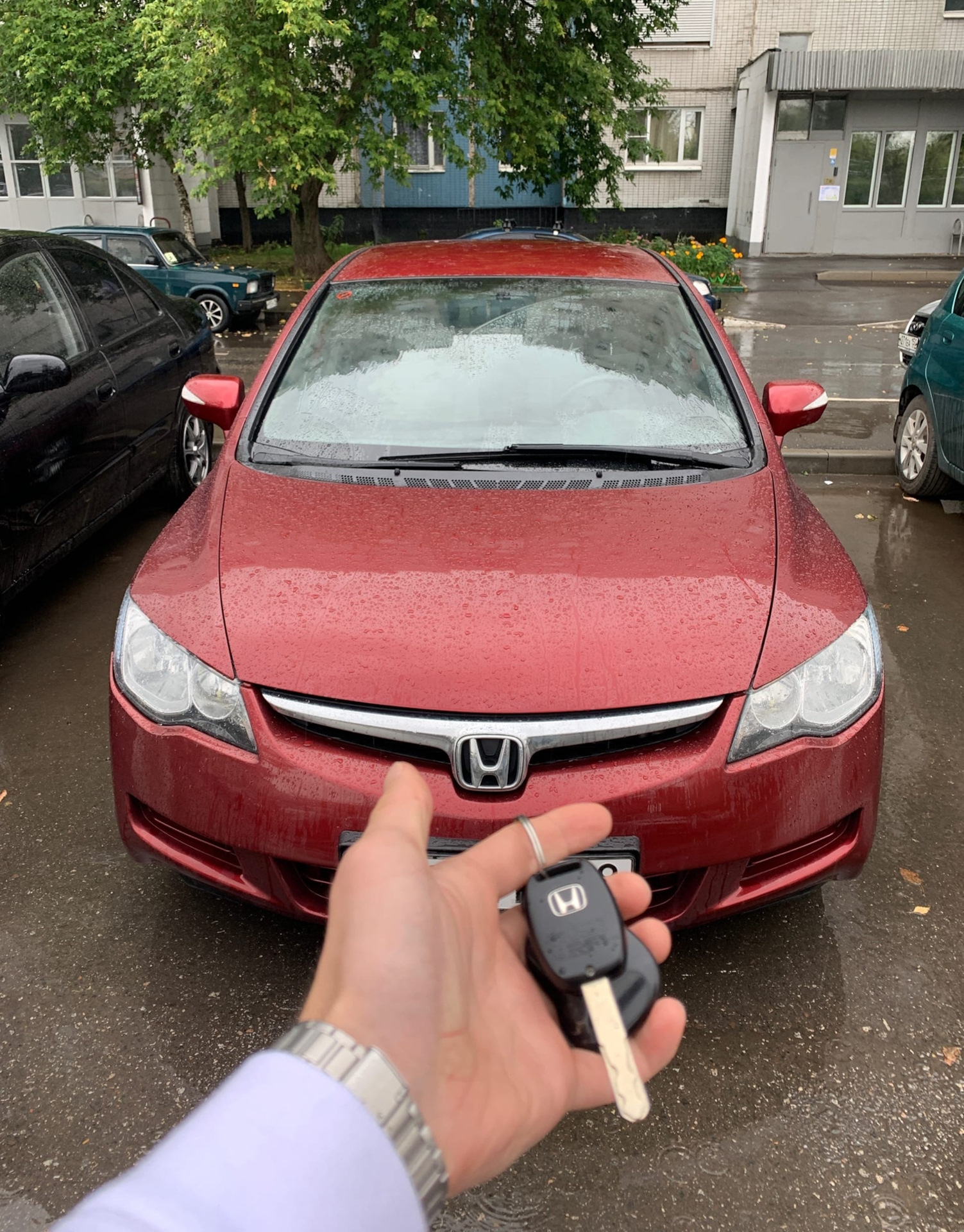 Знакомство спустя 2 года — Honda Civic 4D (8G), 1,8 л, 2007 года |  наблюдение | DRIVE2