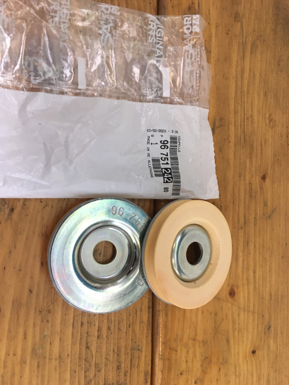 9675124280 ЧАШКА АМОРТИЗАТОРА Peugeot Citroen | Запчасти на DRIVE2