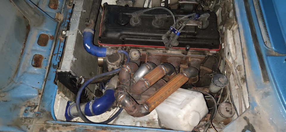 Турбоколлектор змз 406 — Москвич 408, 2,3 л, 1973 года | своими руками ...