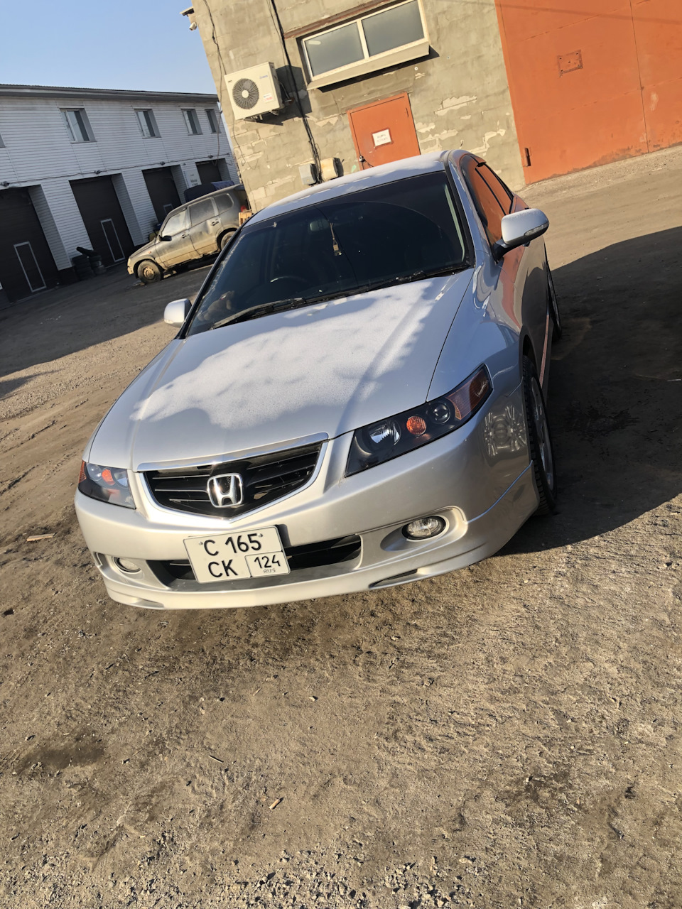 Квадратный номер под японский формат ) — Honda Accord (7G), 2,4 л, 2002  года | аксессуары | DRIVE2