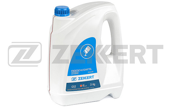FK1250R Антифриз готовый красный G12 5 кг ZEKKERT | Запчасти на DRIVE2