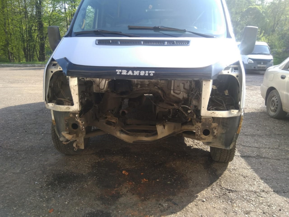 Шумка моторного отсека — Ford Transit (7G), 2,5 л, 2007 года | своими ...