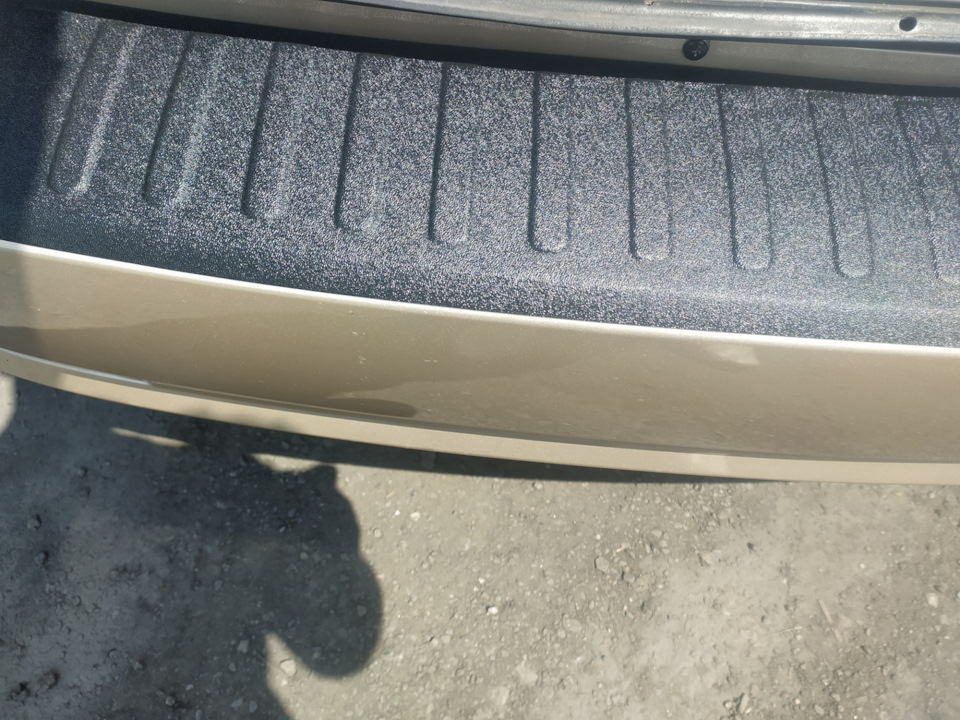 Накладка заднего бампера версия номер 2. — Chevrolet Lacetti SW, 1,8 л ...