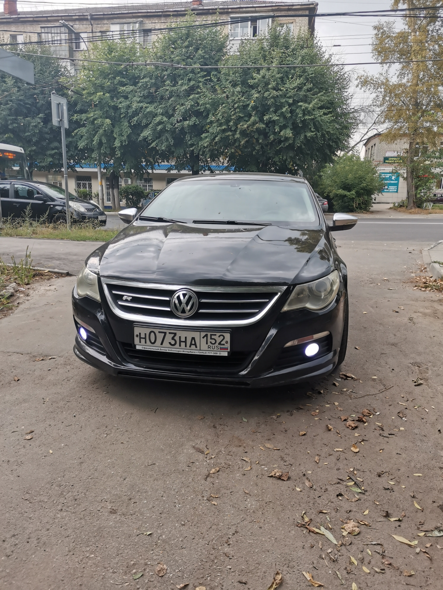 Led h11 в противотуманки. — Volkswagen Passat CC, 2 л, 2009 года ...