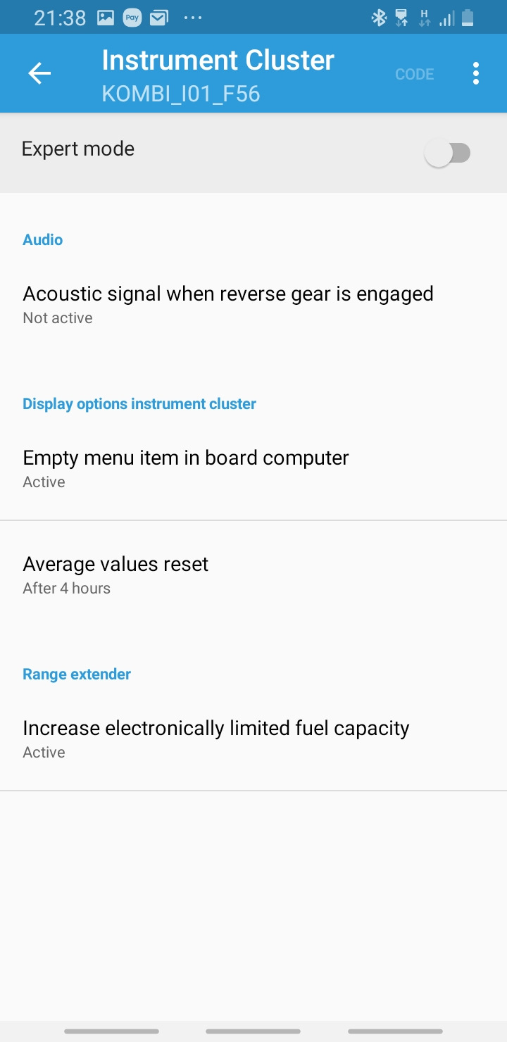 Меню Range extender. Режим поддержания заряда. Menu Range extender. Hold  state of charge. — BMW i3, 0,7 л, 2014 года | электроника | DRIVE2