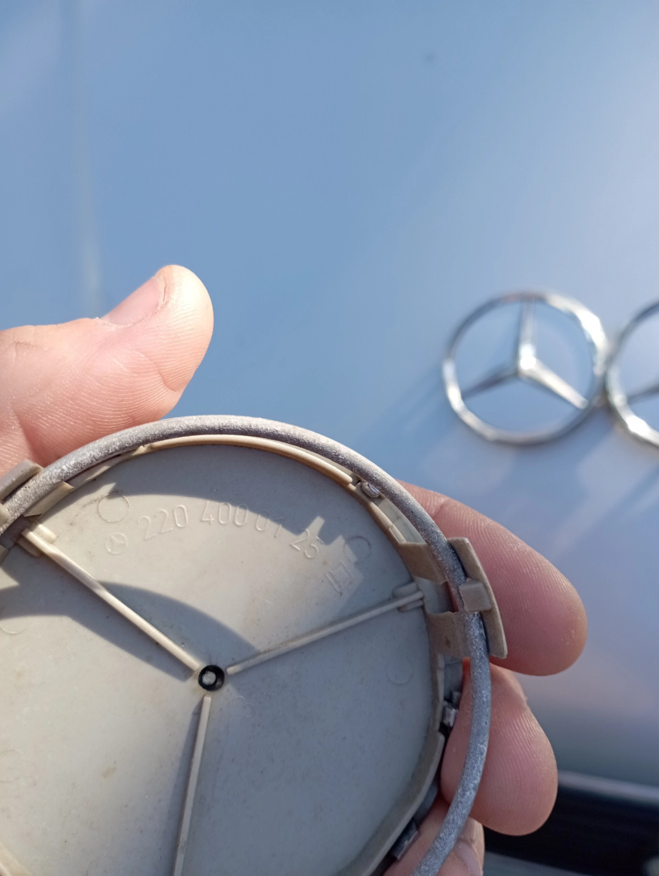 Колпачки колесных дисков Mercedes-Benz 220 400 01 25. — Mercedes-Benz E ...