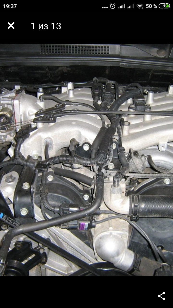 Подкапотка — KIA Sorento (1G), 3,5 л, 2005 года | наблюдение | DRIVE2